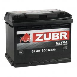 ZUBR  Ultra  62Ah  600 En (обр)  ZU620 242х175х175