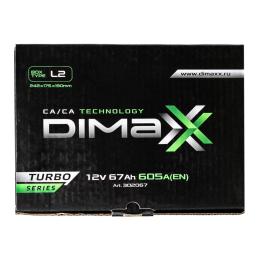 DIMAXX  turbo Euro  67Ah  605 En (обр)  [302067]  242х175х190