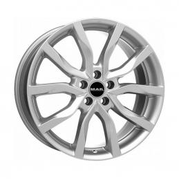 MAK Koln 9.5x21 PCD5x114.3 ET48 DIA 76  Silver