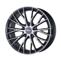 MAK Munchen 8.5x19 PCD5x112 ET35 DIA 76  Gunmetal Mirror Face