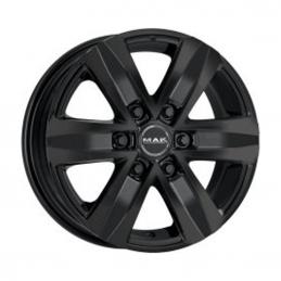 MAK Stone 6 8x18 PCD6x114.3 ET45 DIA 66.1  Gloss Black