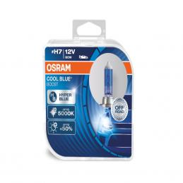 Лампа H7 OSRAM 62210CBB-HCB 80W 12V PX26d, COOL BLUE HYPER PLUS DUOBOX (2 шт.)