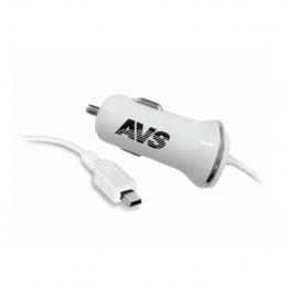 Зарядное устройство автомобильное с mini USB 2 м. AVS CMN-223