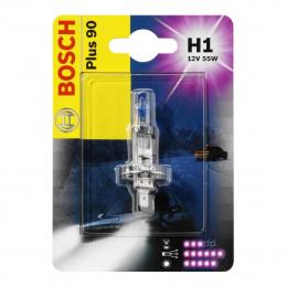 Лампа BOSCH H1 1 987 301 005 12V 55W P14,5s Pure Light, (блистер 1шт.)