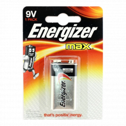 Батарейка Energizer Eveready Super 6F22 крона 1шт. E301155400