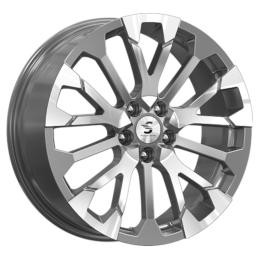 КиК КР003 (19_X-Trail T32) 7.5x19 PCD5x114.3 ET39 DIA 66.1  Diamond gloss graphite