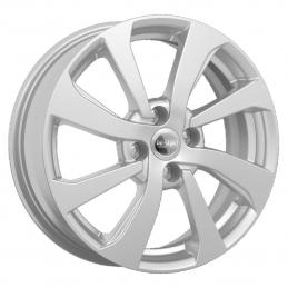 КиК Kia Rio 1 (КС893) 6x16 PCD4x100 ET52 DIA 54.1  Silver