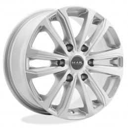 MAK Safari 6 7.5x17 PCD6x114.3 ET45 DIA 66.1  Silver