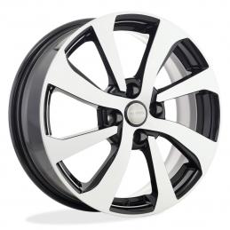 КиК Kia Rio 1 (КС893) 6x16 PCD4x100 ET52 DIA 54.1  Алмаз-черный